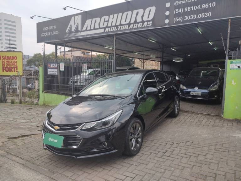 CHEVROLET - CRUZE - 2017/2017 - Preta - R$ 89.900,00