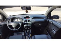 PEUGEOT - 206 - 2007/2008 - Preta - R$ 20.900,00