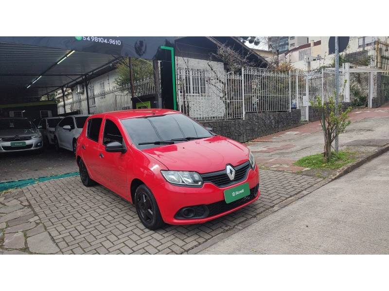RENAULT - SANDERO - 2018/2018 - Vermelha - R$ 29.900,00