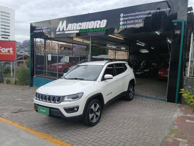 JEEP - COMPASS - 2017/2018 - Branca - Sob Consulta