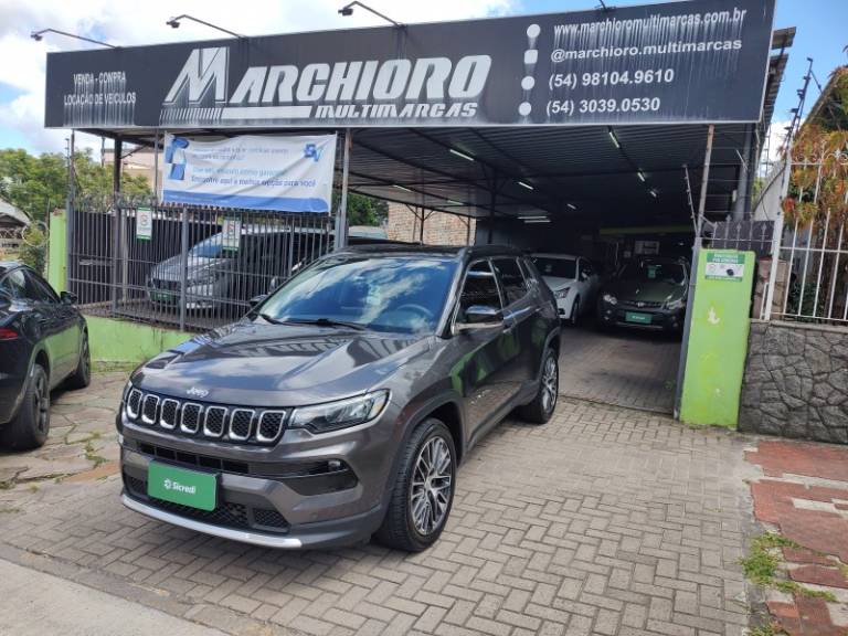 JEEP - COMPASS - 2021/2022 - Cinza - R$ 149.900,00