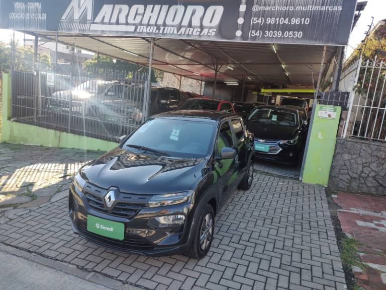 RENAULT - KWID - 2022/2023 - Preta - R$ 55.900,00