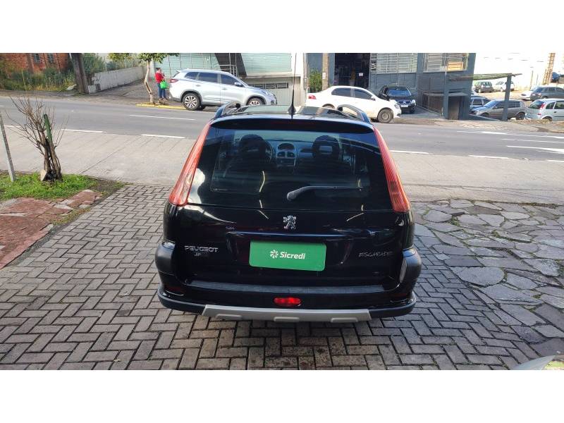 PEUGEOT - 206 - 2007/2008 - Preta - R$ 20.900,00
