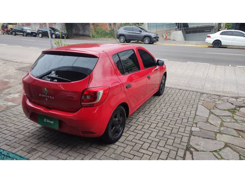 RENAULT - SANDERO - 2018/2018 - Vermelha - R$ 29.900,00