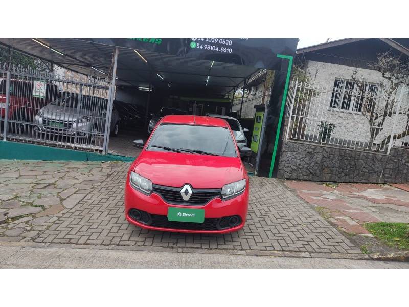 RENAULT - SANDERO - 2018/2018 - Vermelha - R$ 29.900,00