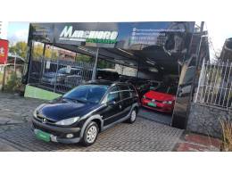 PEUGEOT - 206 - 2007/2008 - Preta - R$ 20.900,00