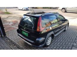 PEUGEOT - 206 - 2007/2008 - Preta - R$ 20.900,00