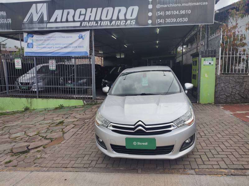 CITROËN - C4 LOUNGE - 2014/2015 - Prata - R$ 53.900,00