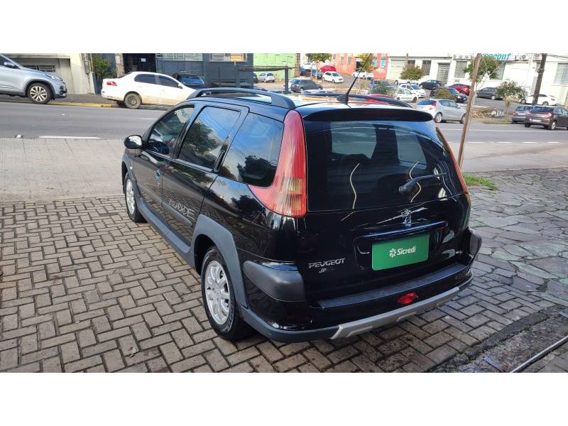 PEUGEOT - 206 - 2007/2008 - Preta - R$ 20.900,00